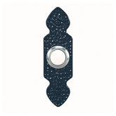 Heath Zenith SL-729 Doorbell Pushbutton, Wired, Plastic, Hammered Black, Lighted